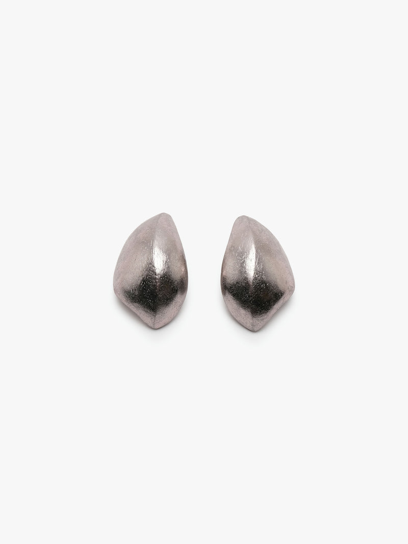 Cira earrings: acacia, silverfoil