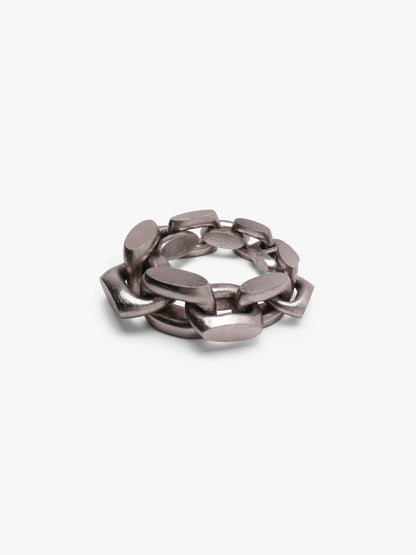 Aella necklace: acacia, silverfoil
