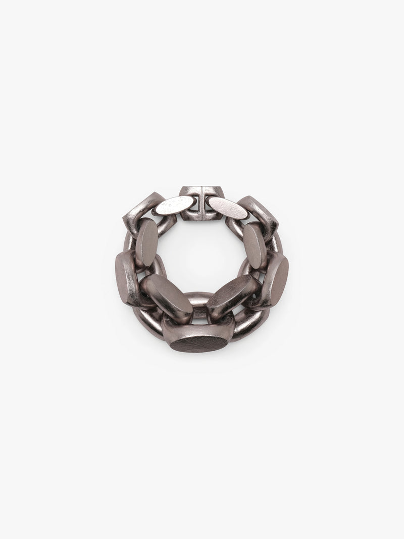 Aella necklace: acacia, silverfoil