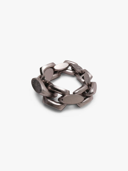 Aella necklace: acacia, silverfoil