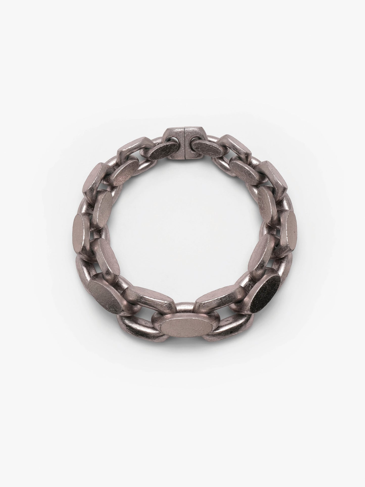 Arashi necklace: acacia, silver foil