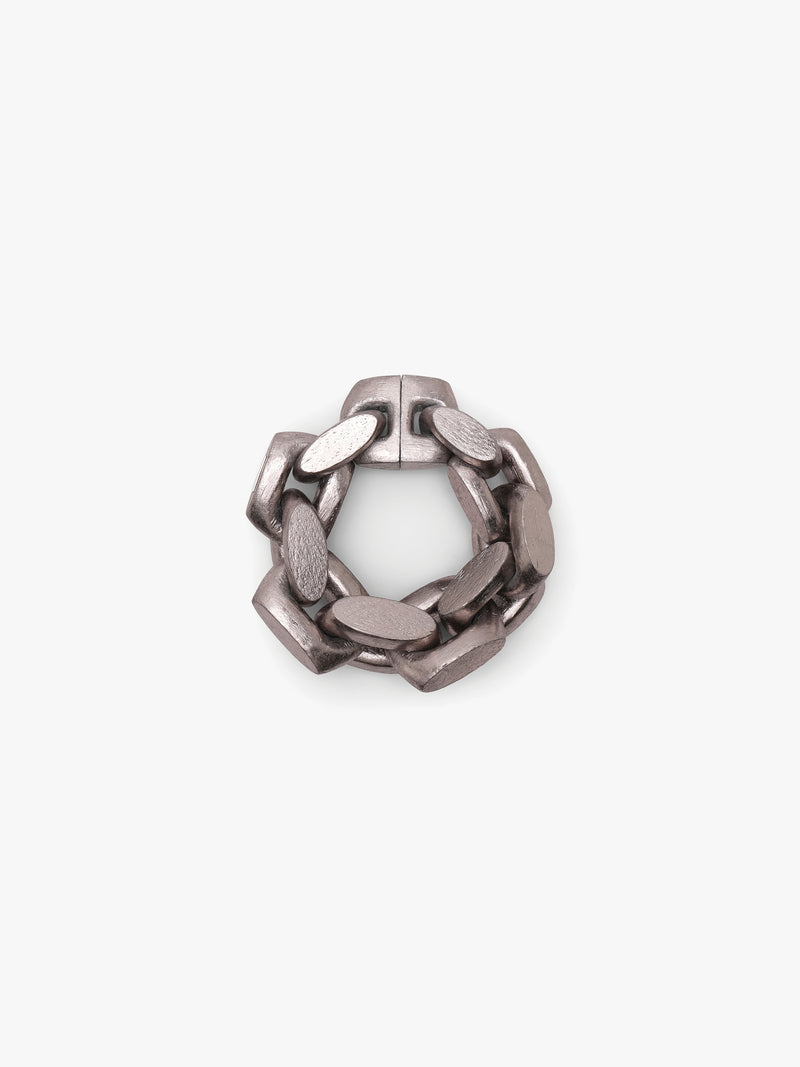 Aurelia bracelet: acacia, silverfoil