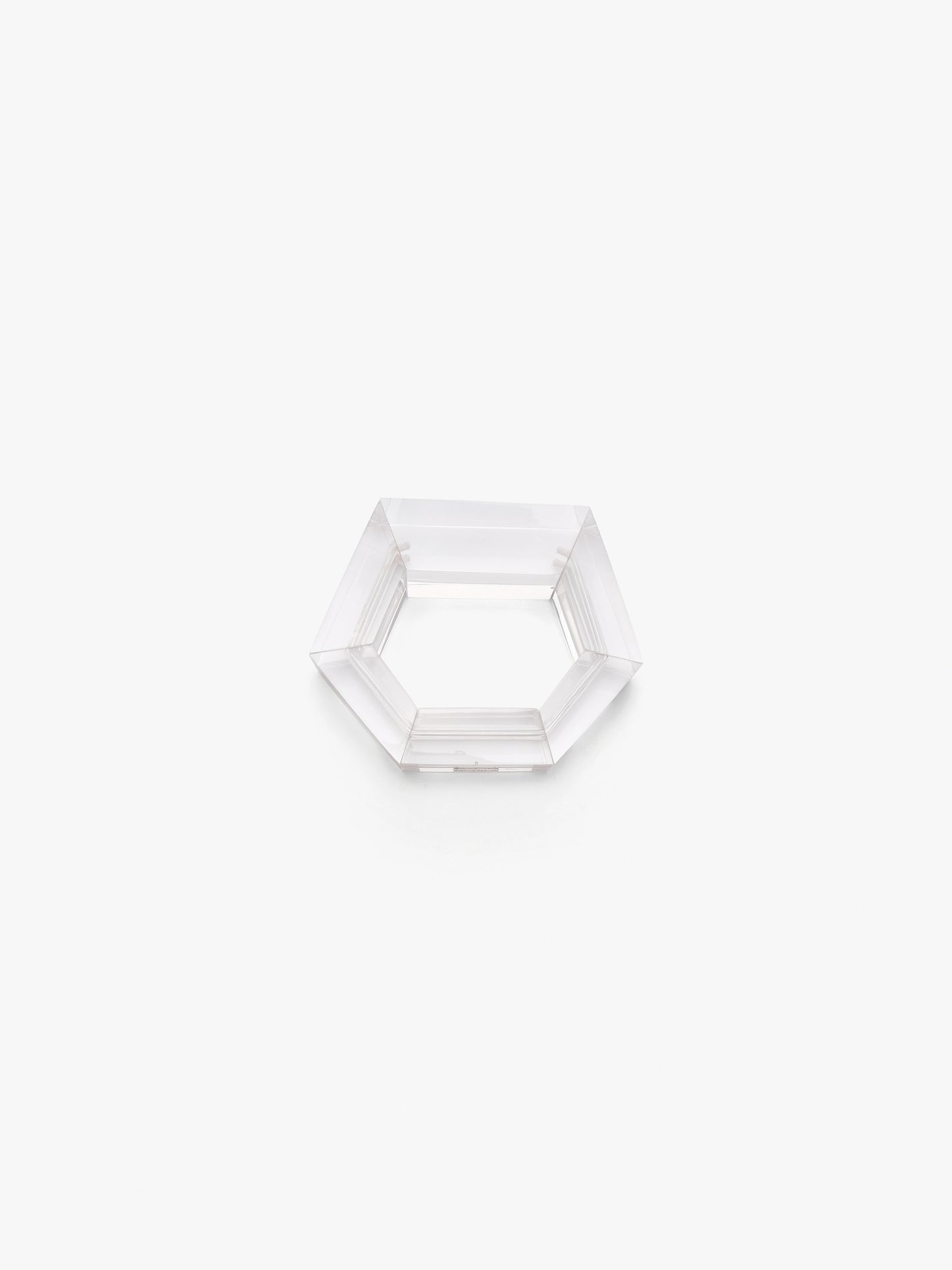 Thalia bracelet: clear greencast