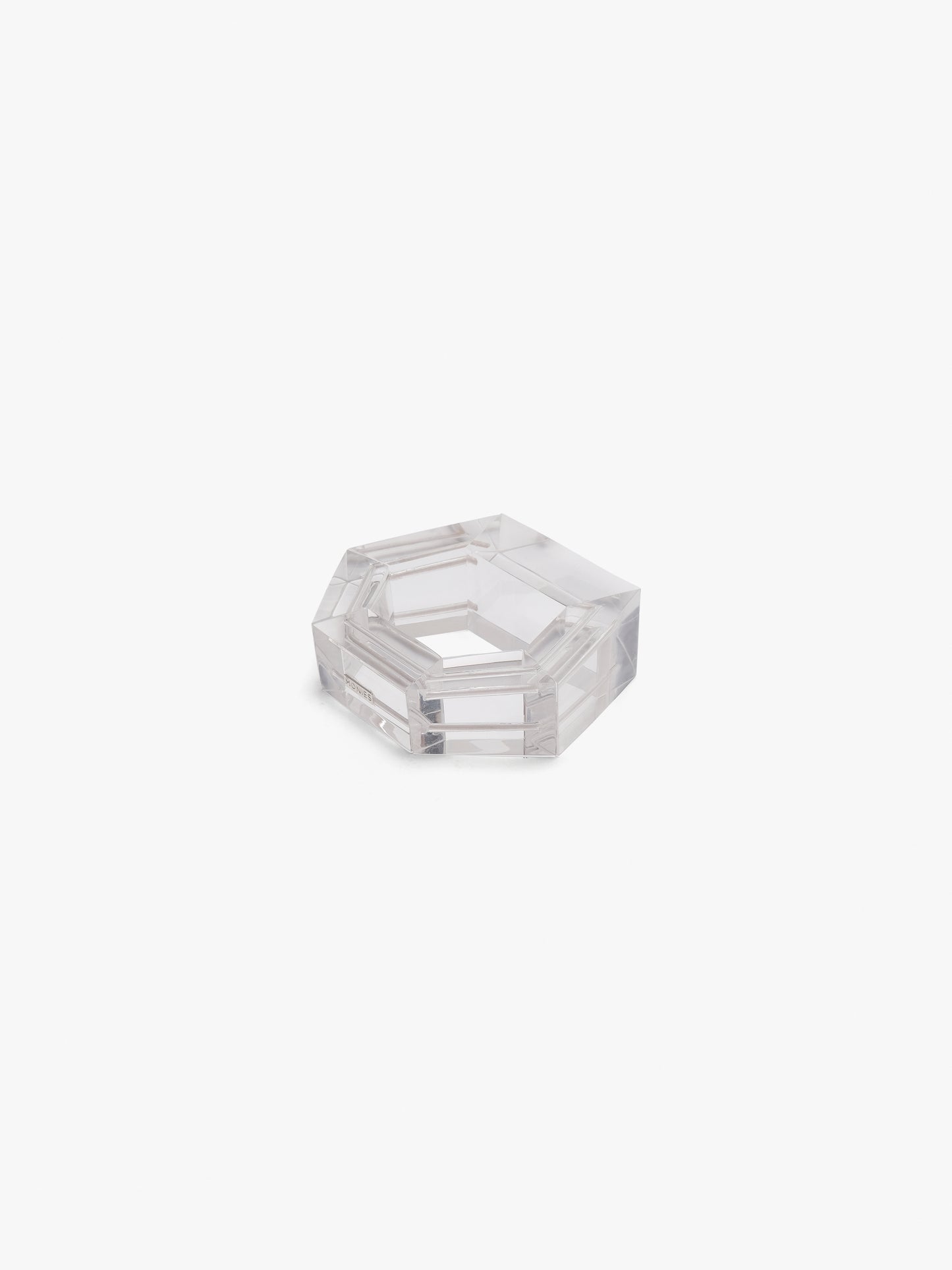 Thalia bracelet: clear greencast
