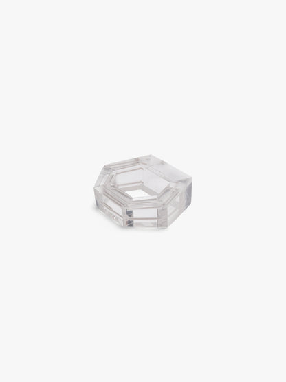 Thalia bracelet: clear greencast