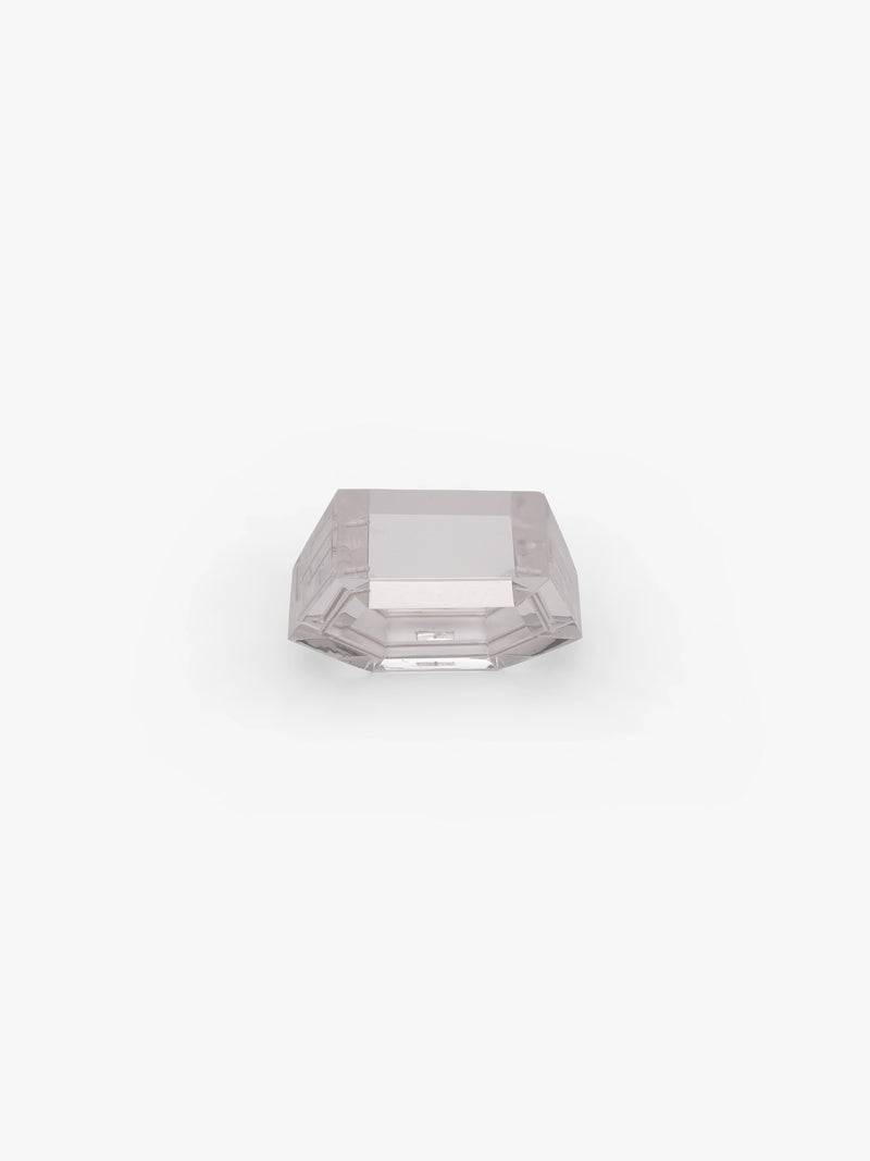 Thalia bracelet: clear greencast
