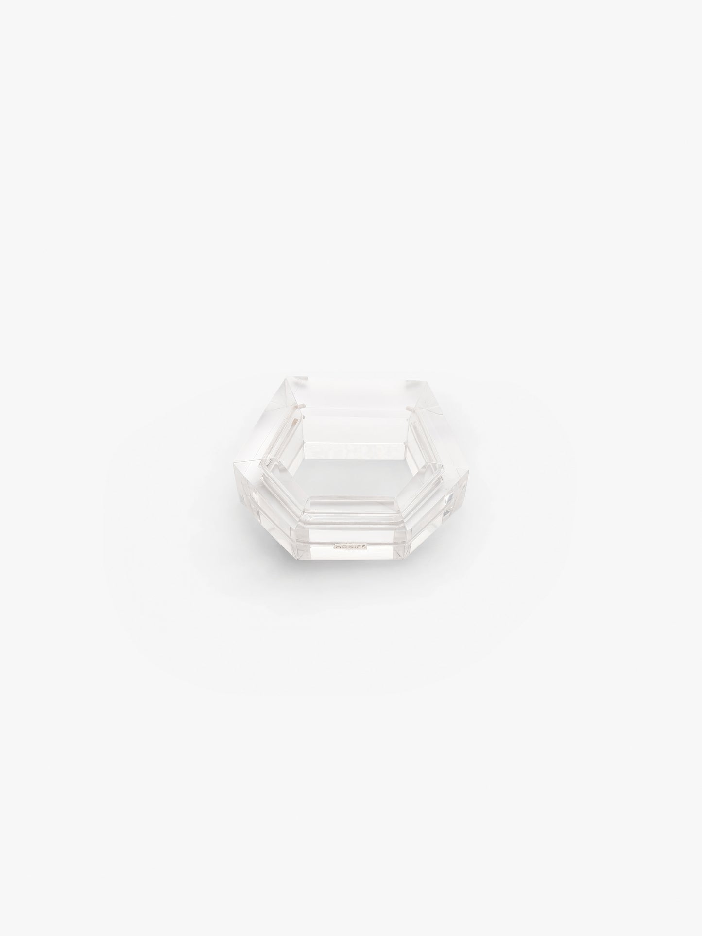 Thalia bracelet: clear greencast