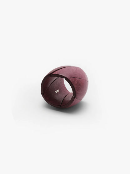 Pavana bracelet: amaranth wood