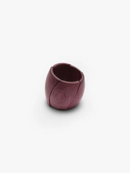 Pavana bracelet: amaranth wood