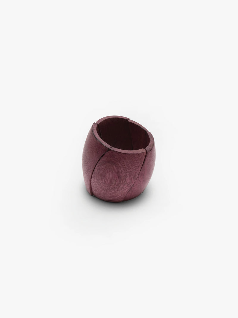 Pavana bracelet: amaranth wood