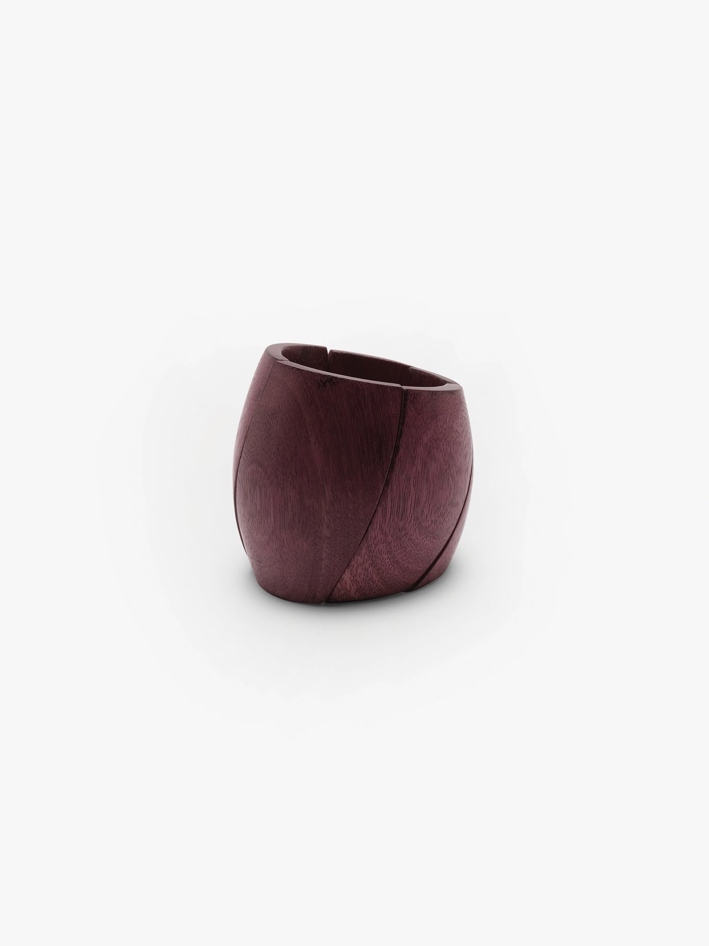 Pavana bracelet: amaranth wood