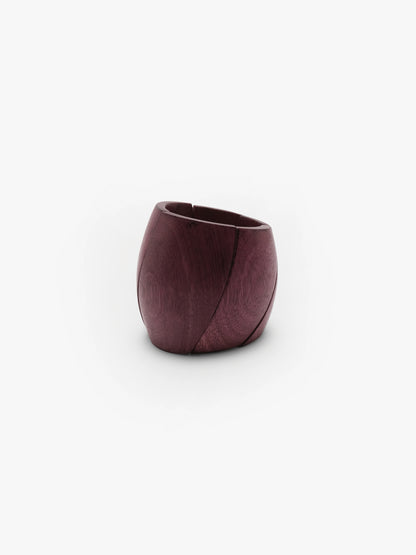 Pavana bracelet: amaranth wood