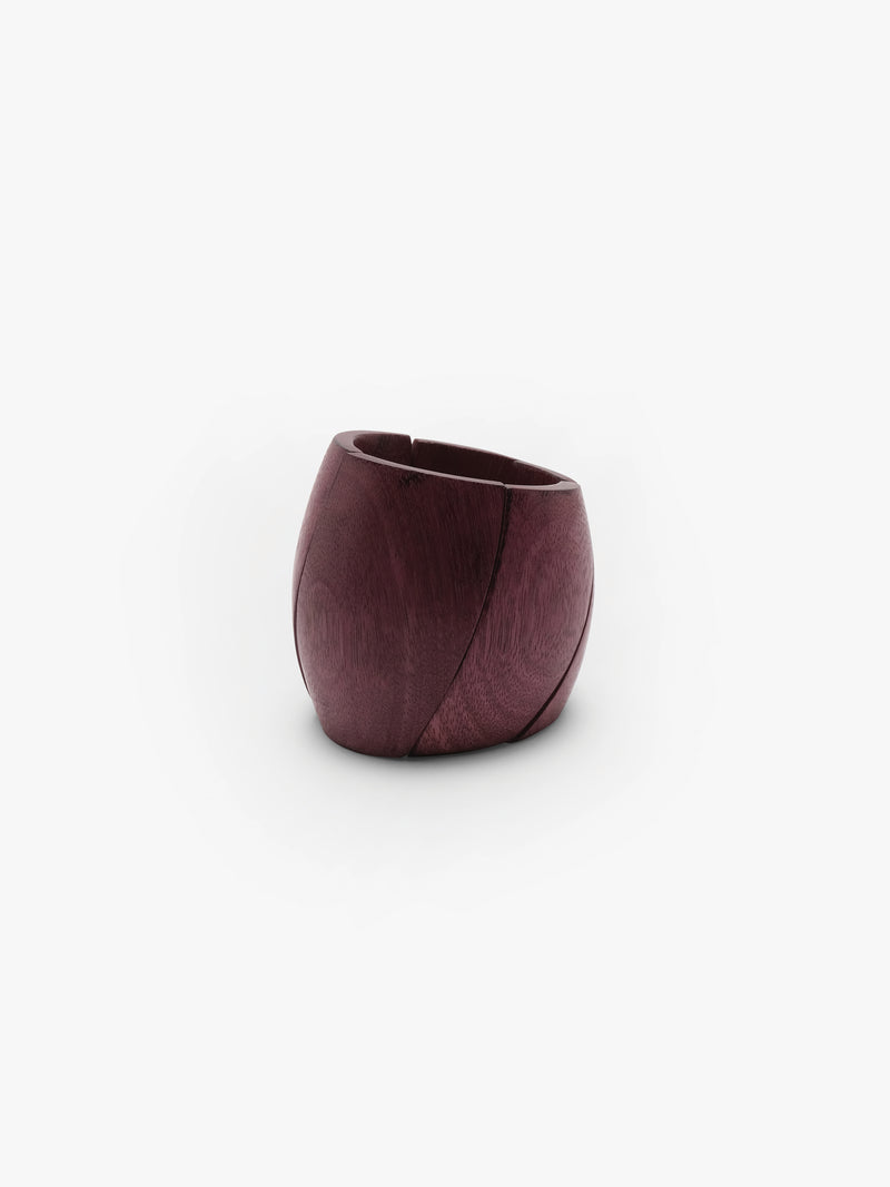 Pavana bracelet: amaranth wood