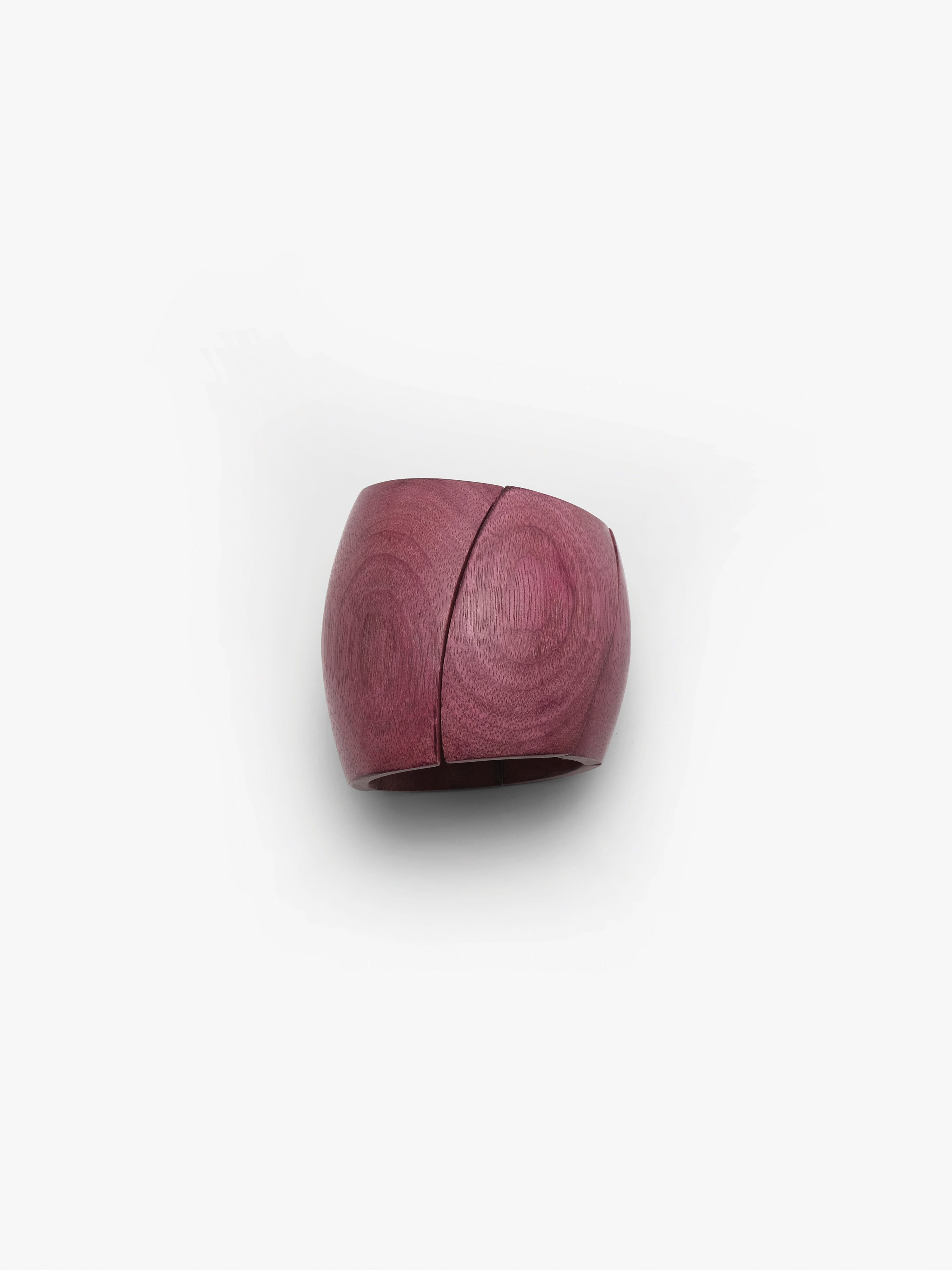 Pavana bracelet: amaranth wood