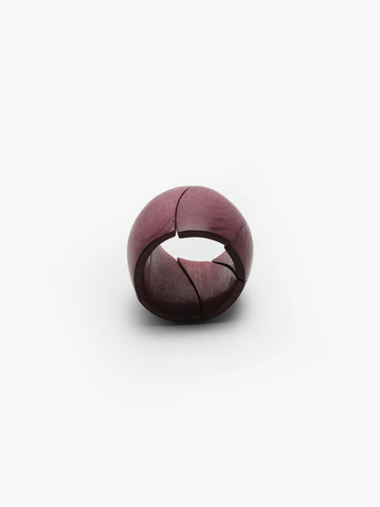 Pavana bracelet: amaranth wood