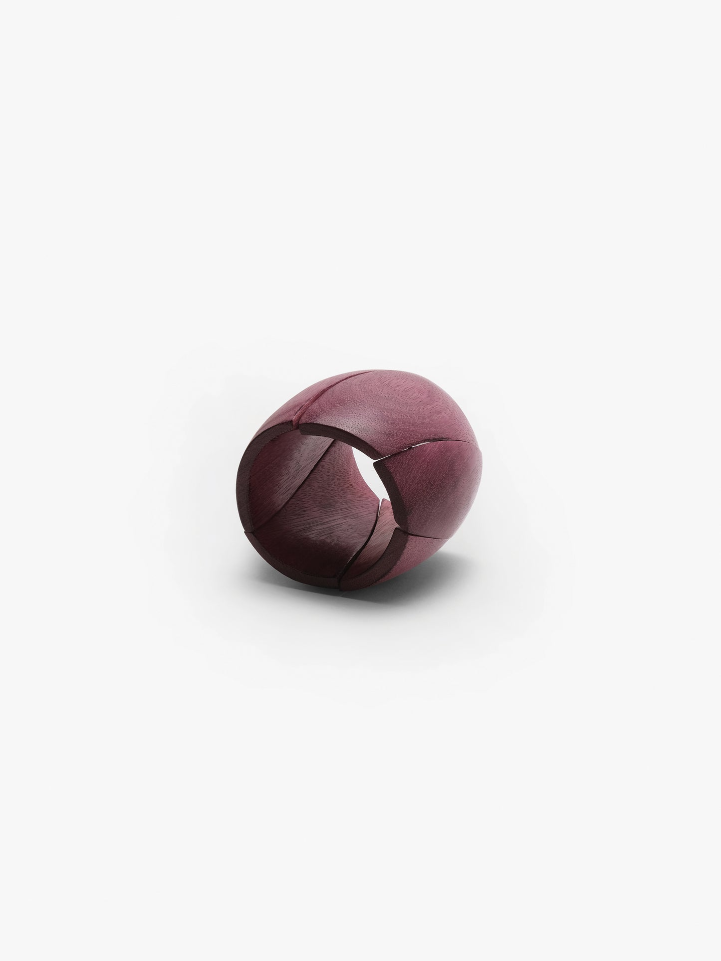 Pavana bracelet: amaranth wood