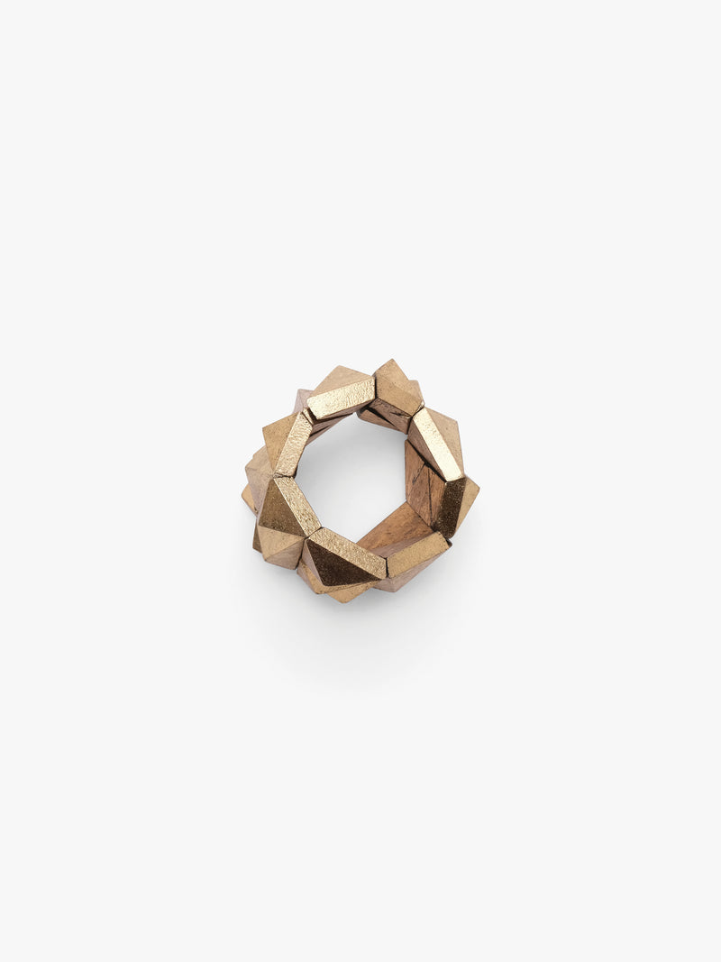 Gravina bracelet: acacia, goldfoil
