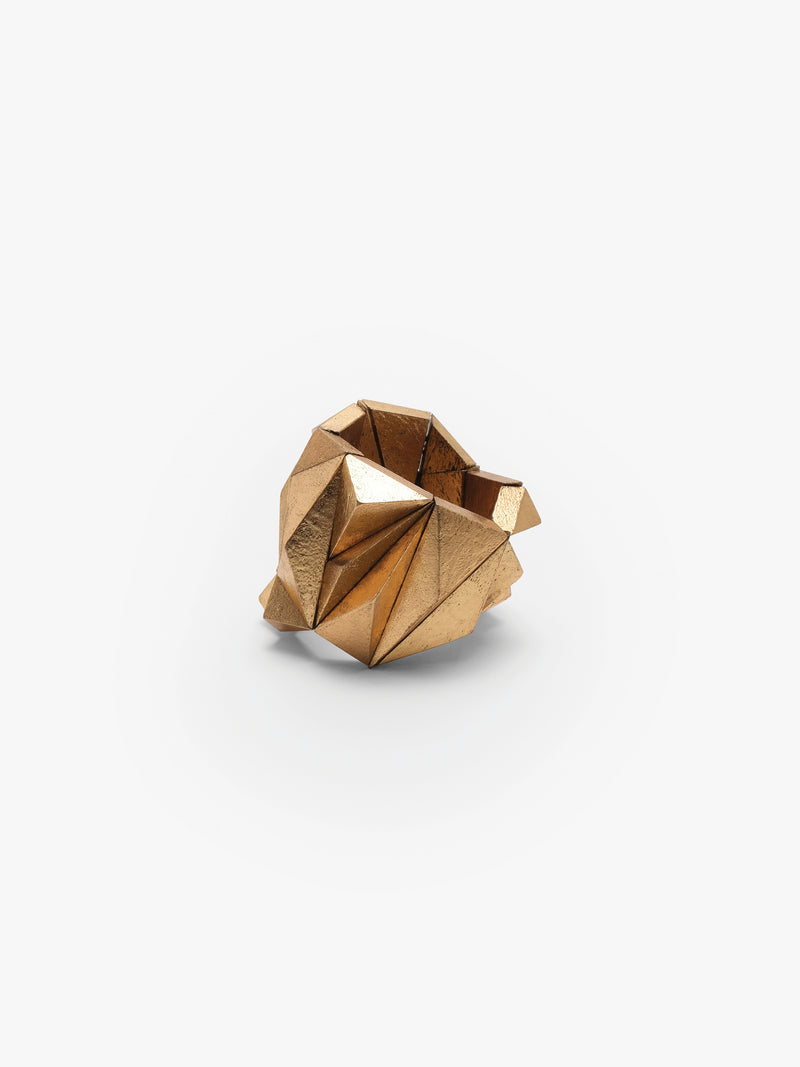 Gravina bracelet: acacia, goldfoil