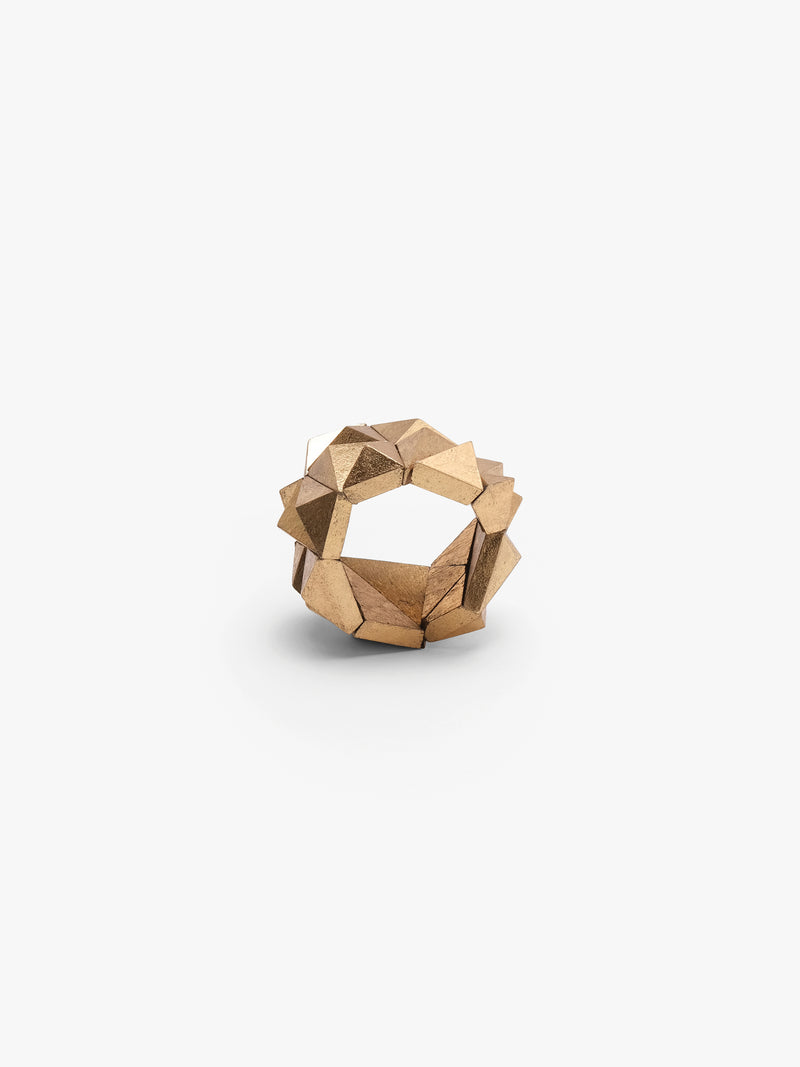 Gravina bracelet: acacia, goldfoil
