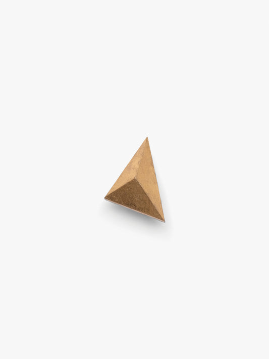 Gemira ring: acacia, leather, goldfoil