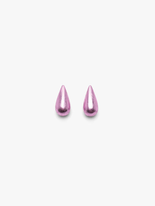 Nia earrings: pink acacia
