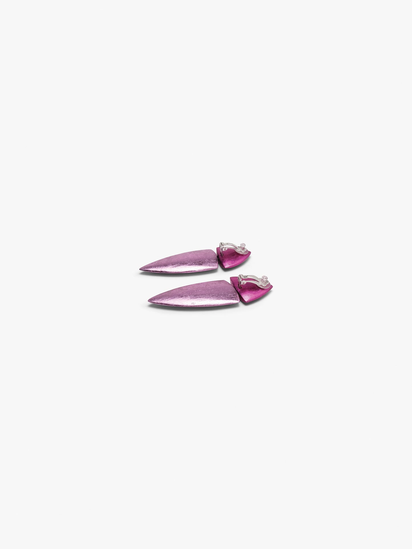 Fira earrings: pinkfoil, acacia