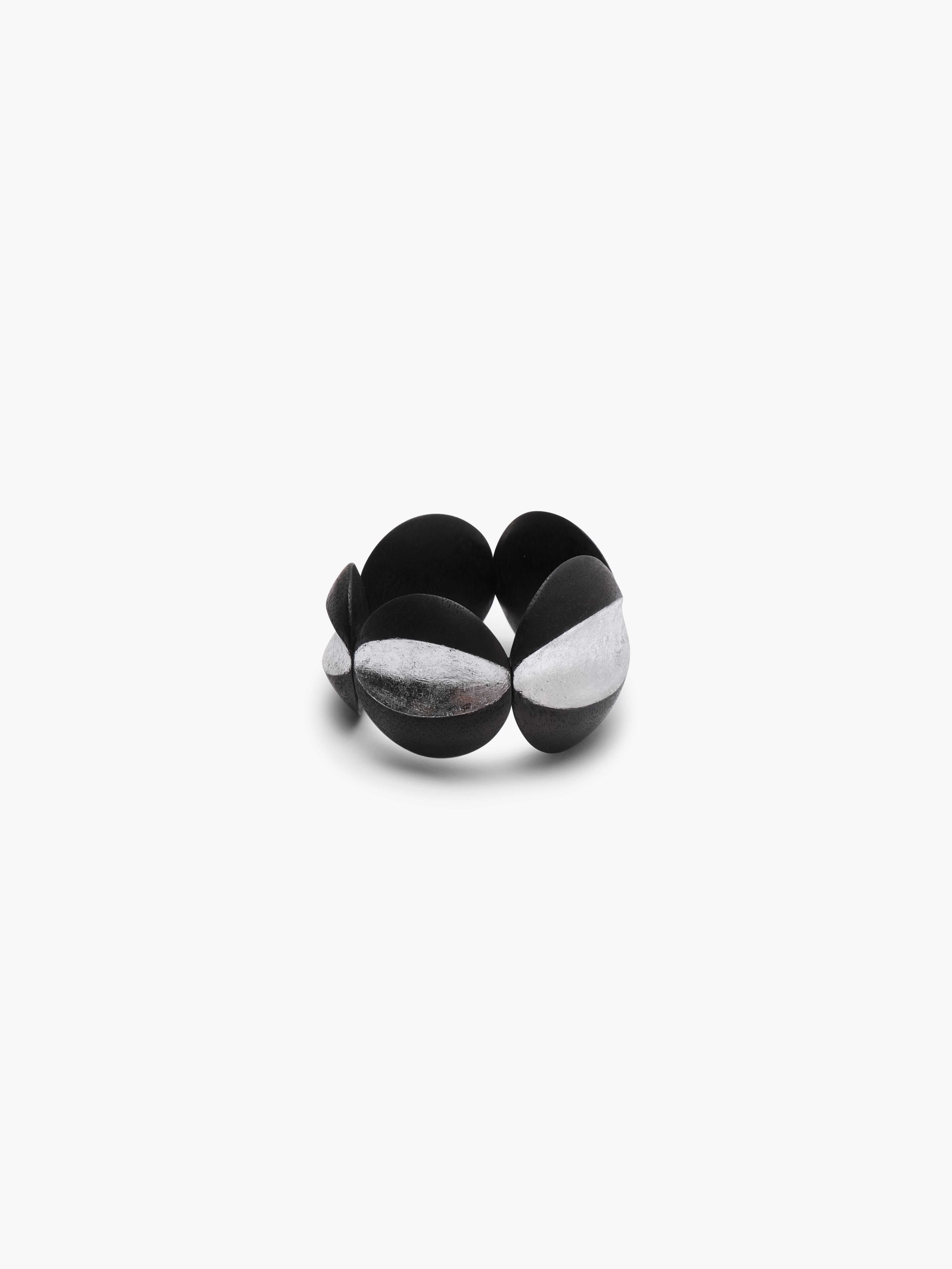 Dunea bracelet: acacia, silverfoil