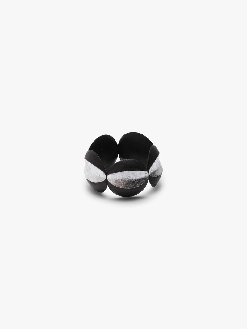 Dunea bracelet: acacia, silverfoil