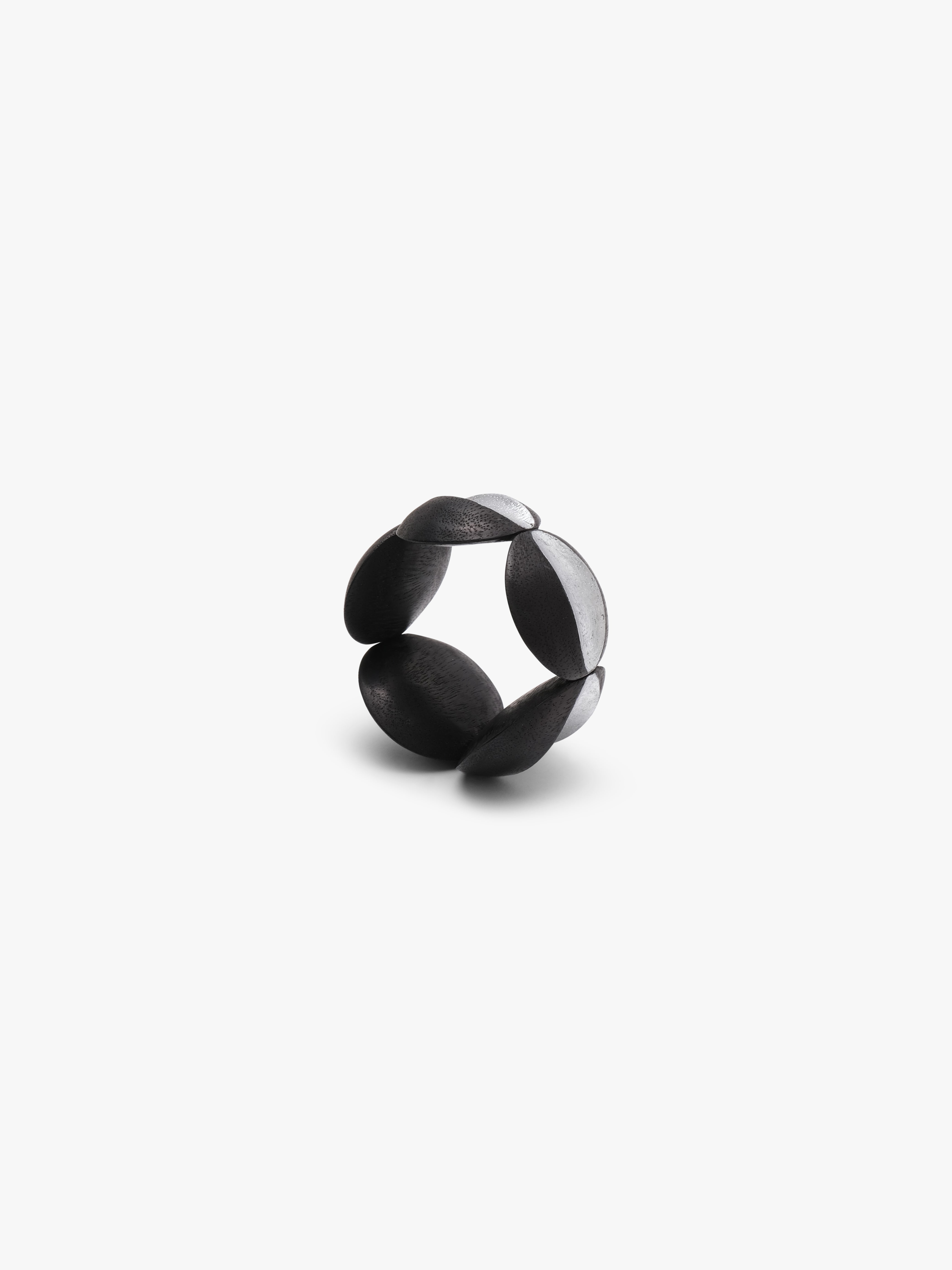 Dunea bracelet: acacia, silverfoil