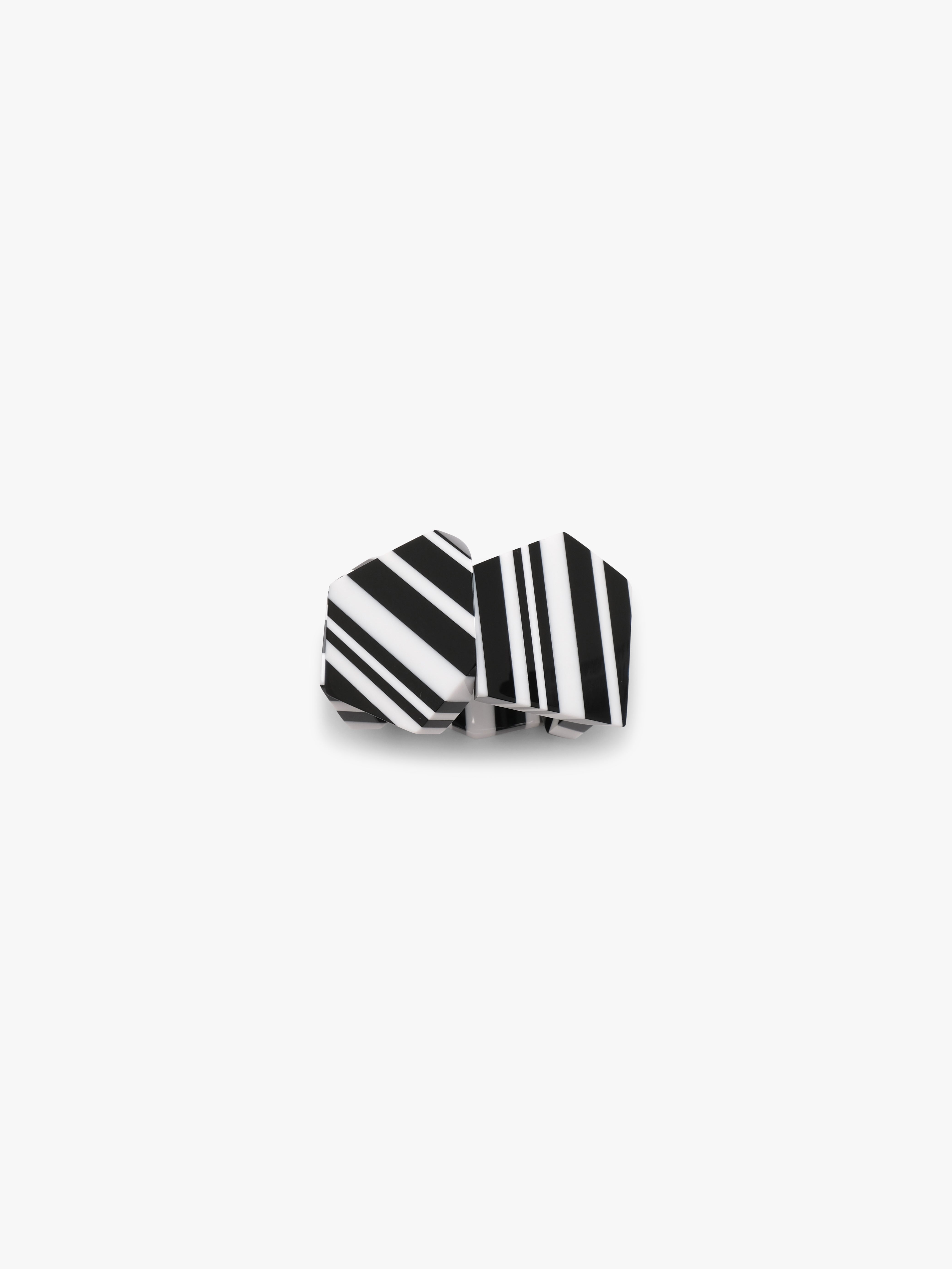 Kiro bracelet: striped greencast