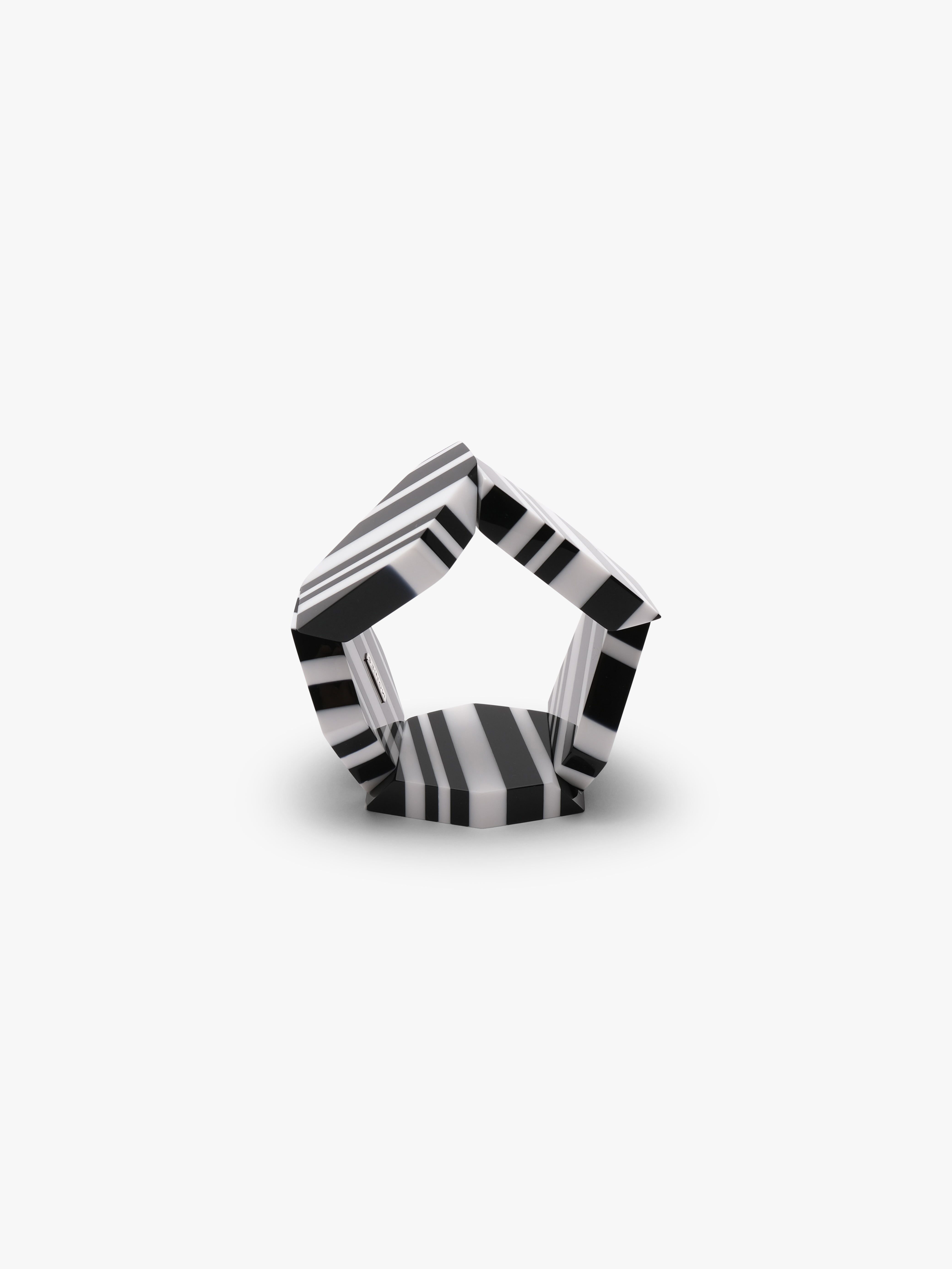 Kiro bracelet: striped greencast