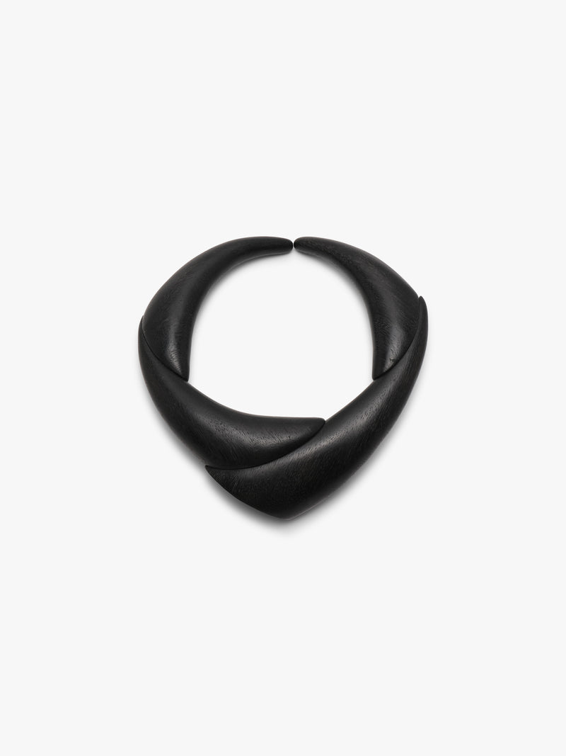 Zawa necklace: black acacia