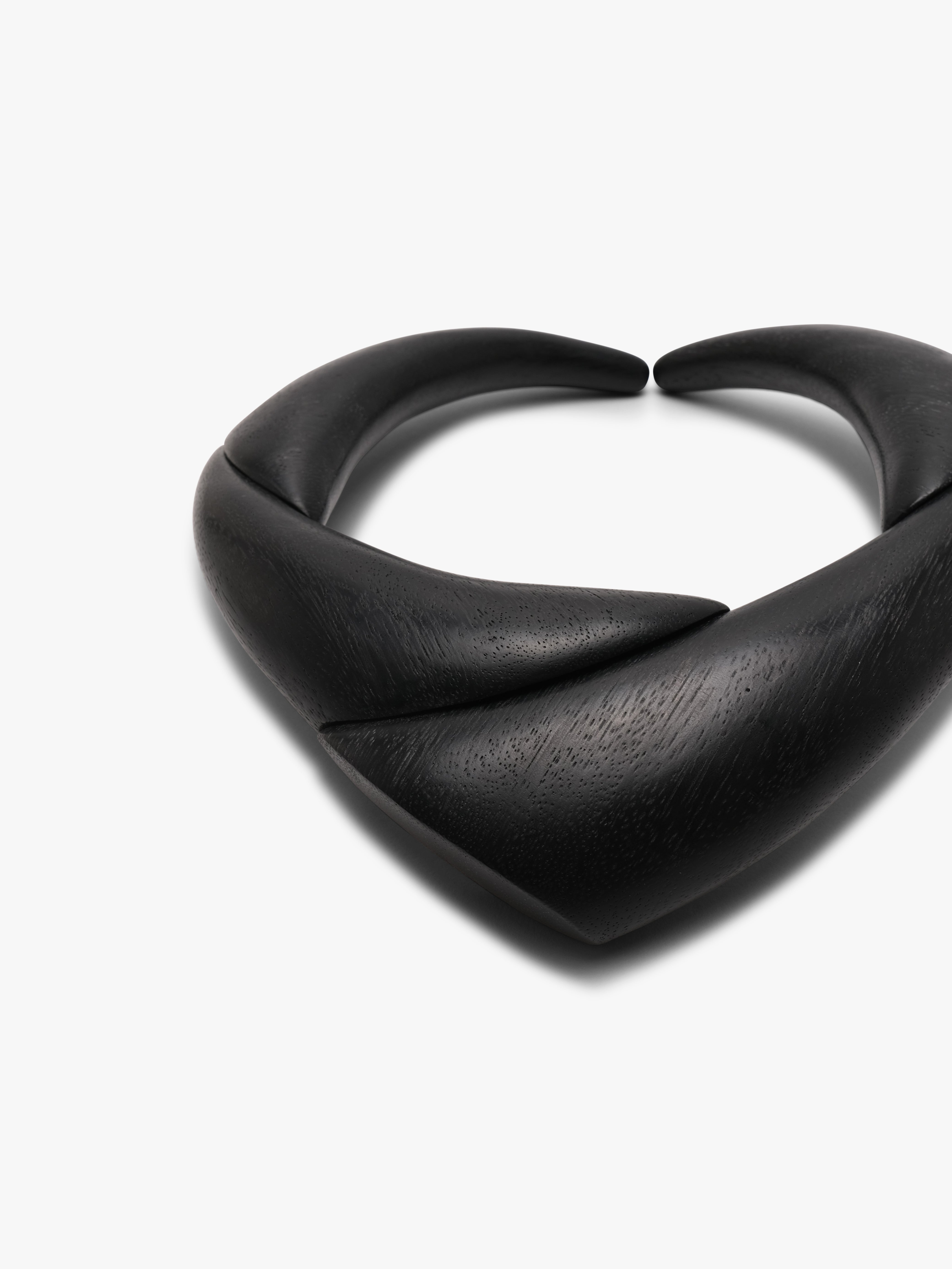 Zawa necklace: black acacia