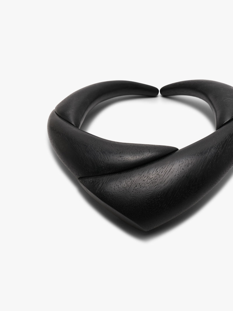 Zawa necklace: black acacia
