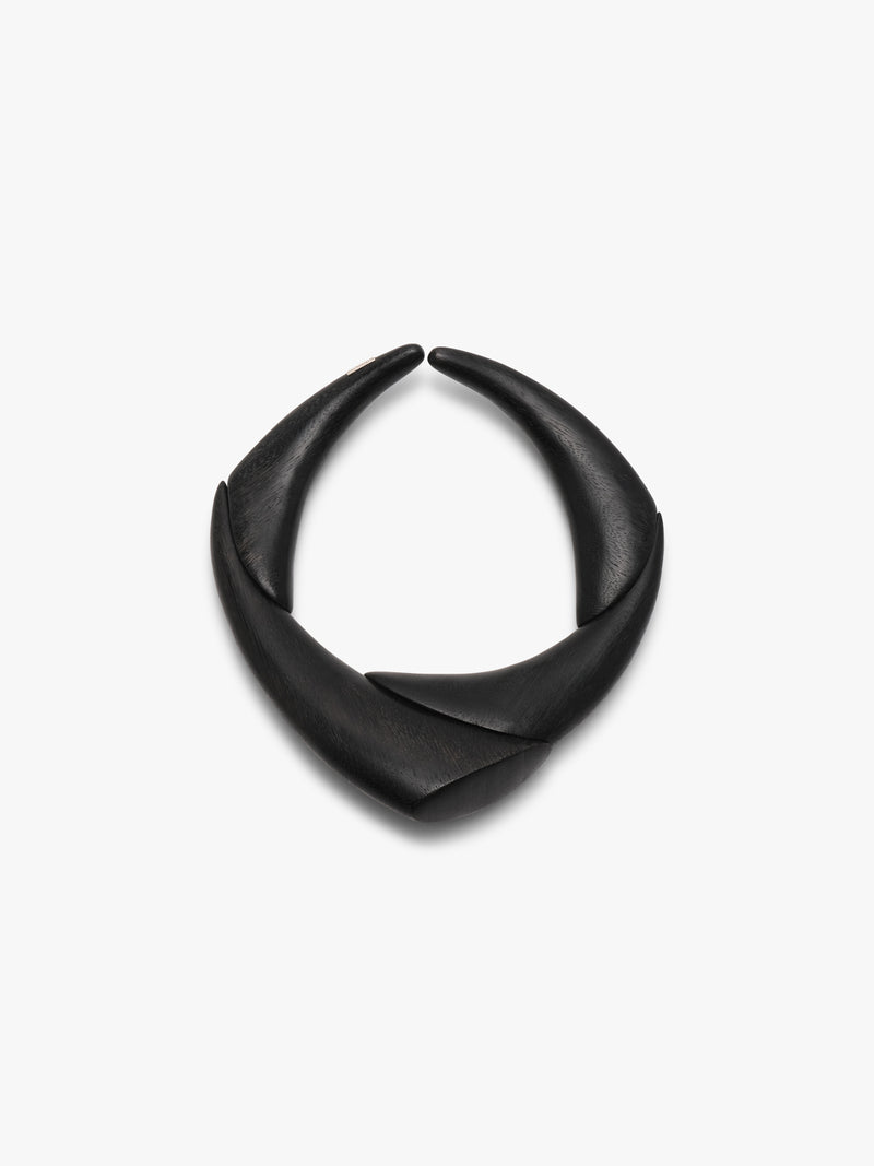 Zawa necklace: black acacia