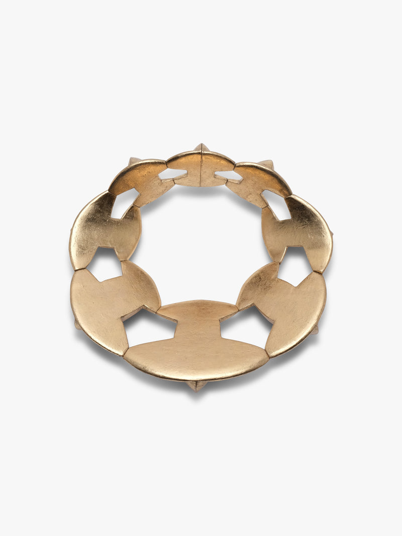 Soko necklace: acacia, goldfoil