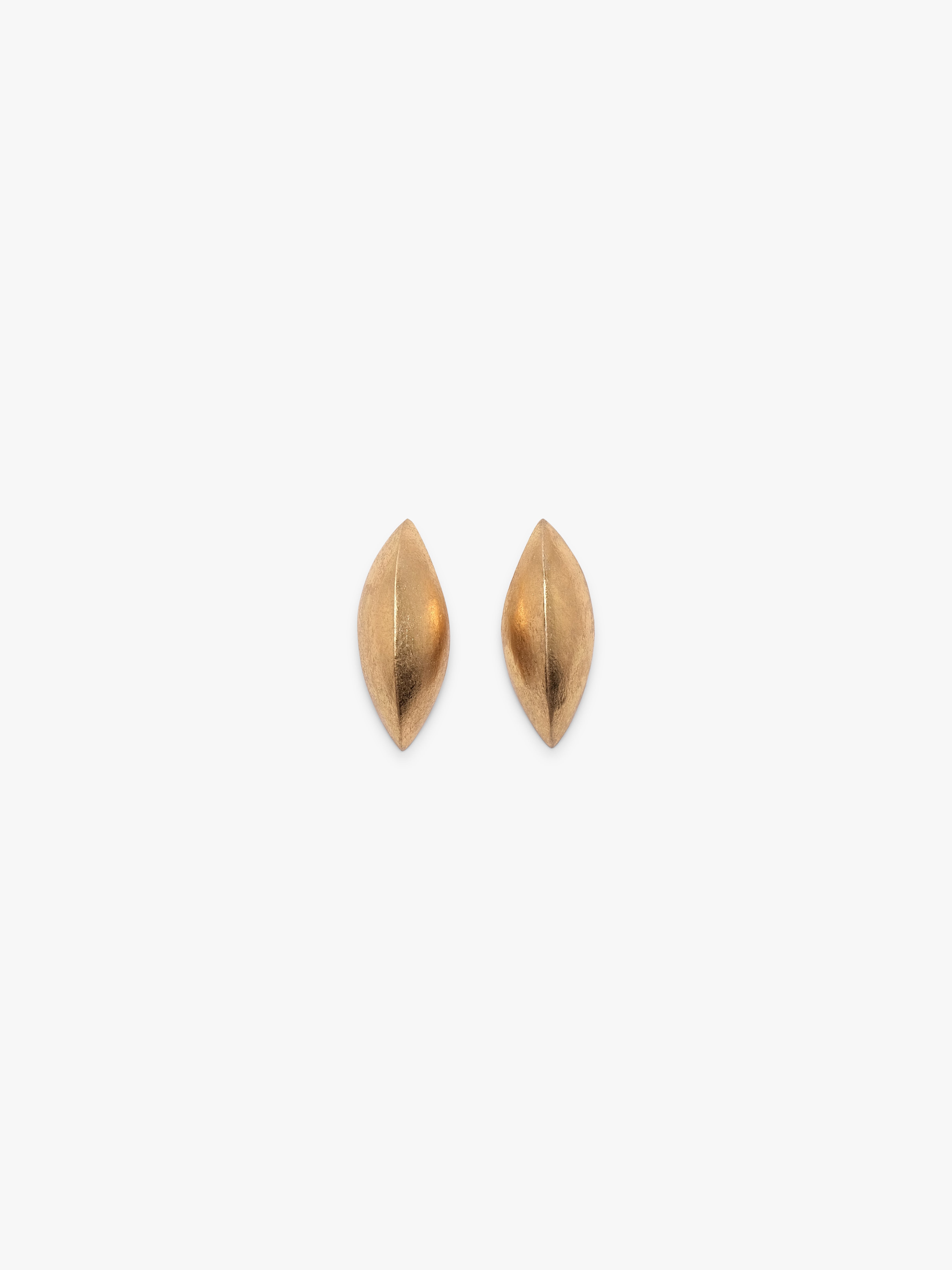 Romi earrings: acacia, goldfoil