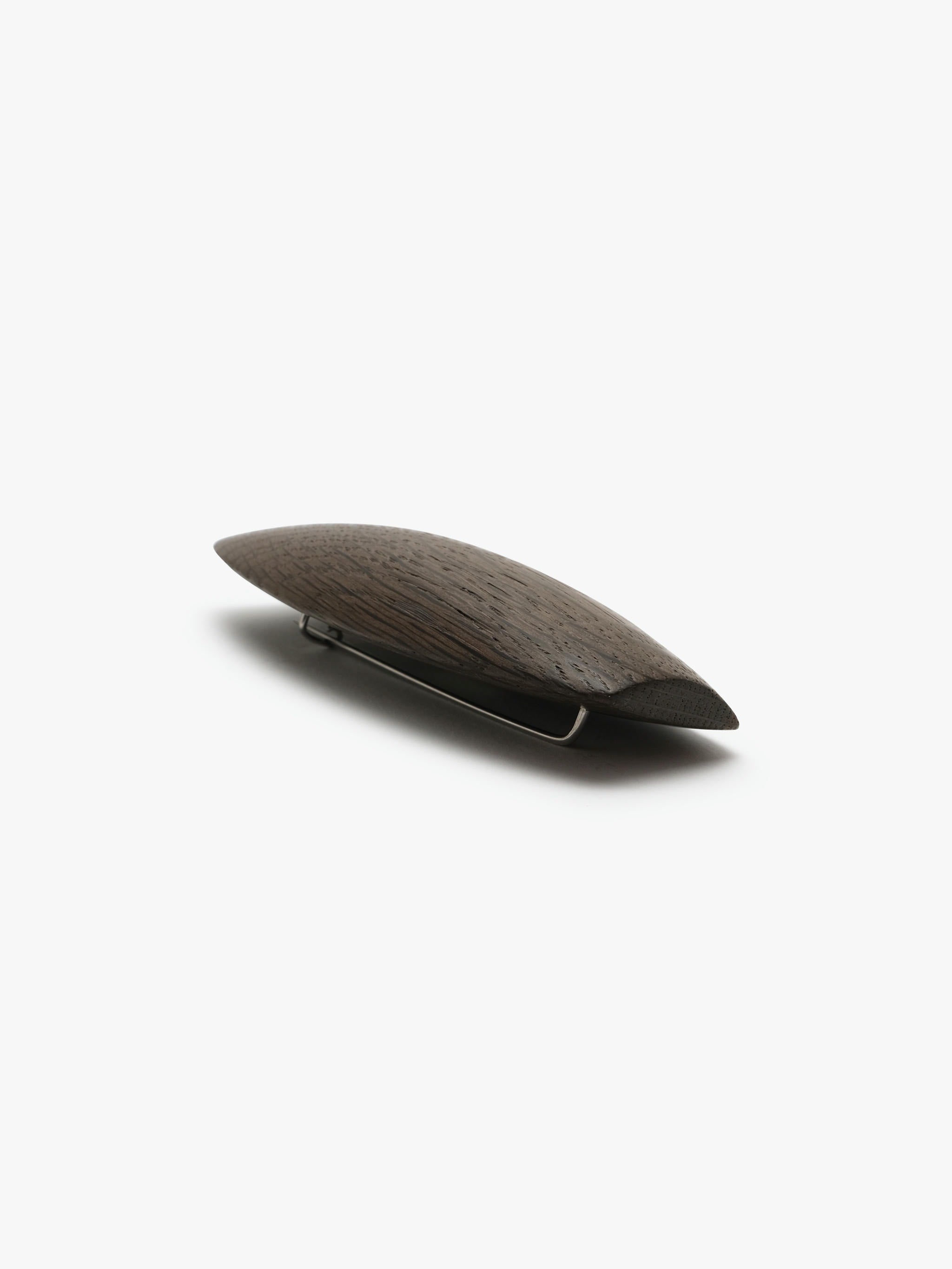 Nico brooch: bog oak