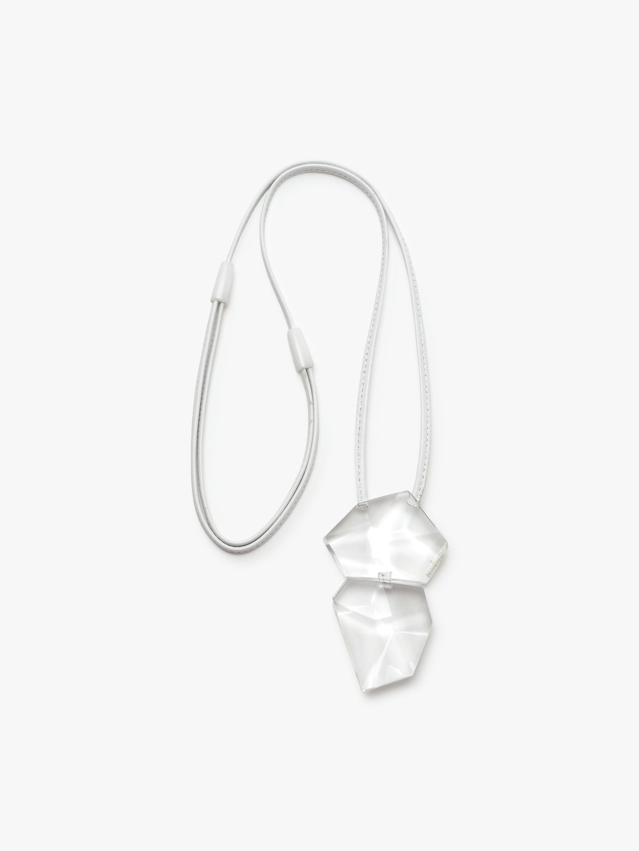 ネックレス・ペンダント MONIES SS24 SYLVAN PENDANT (8277GC LEATHER ACRYLIC) Pendants – Monies