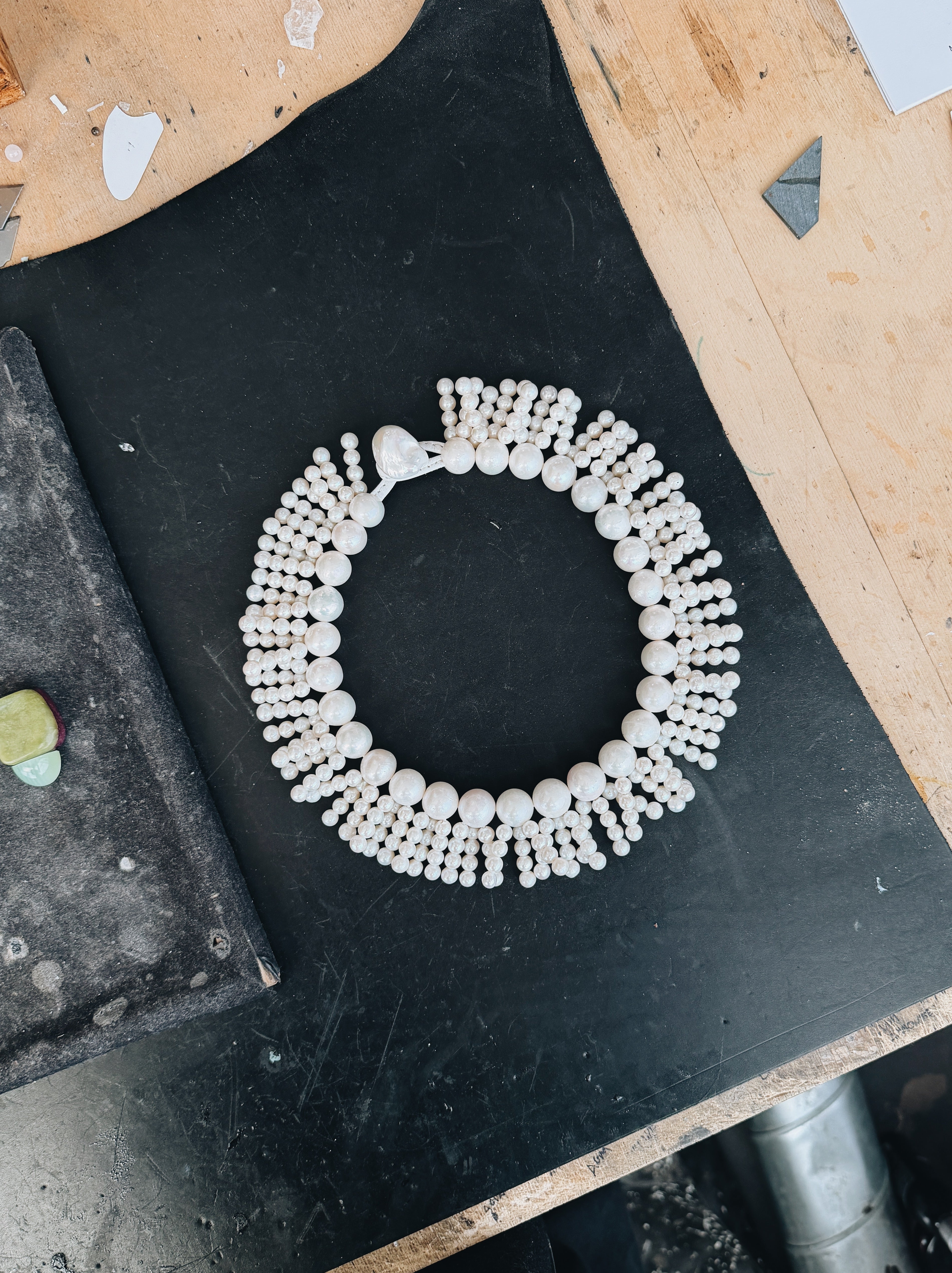 Necklace: freshwater pearls