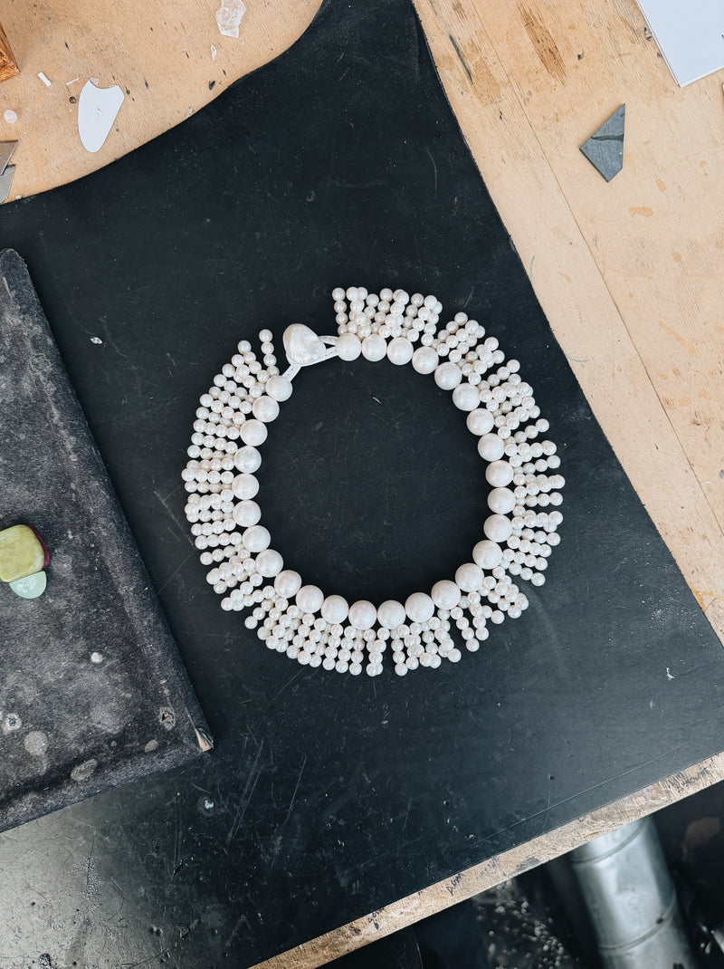 Necklace: freshwater pearls