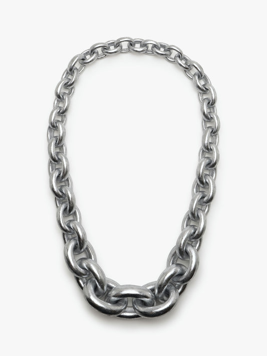 Shanghai necklace: silverfoil