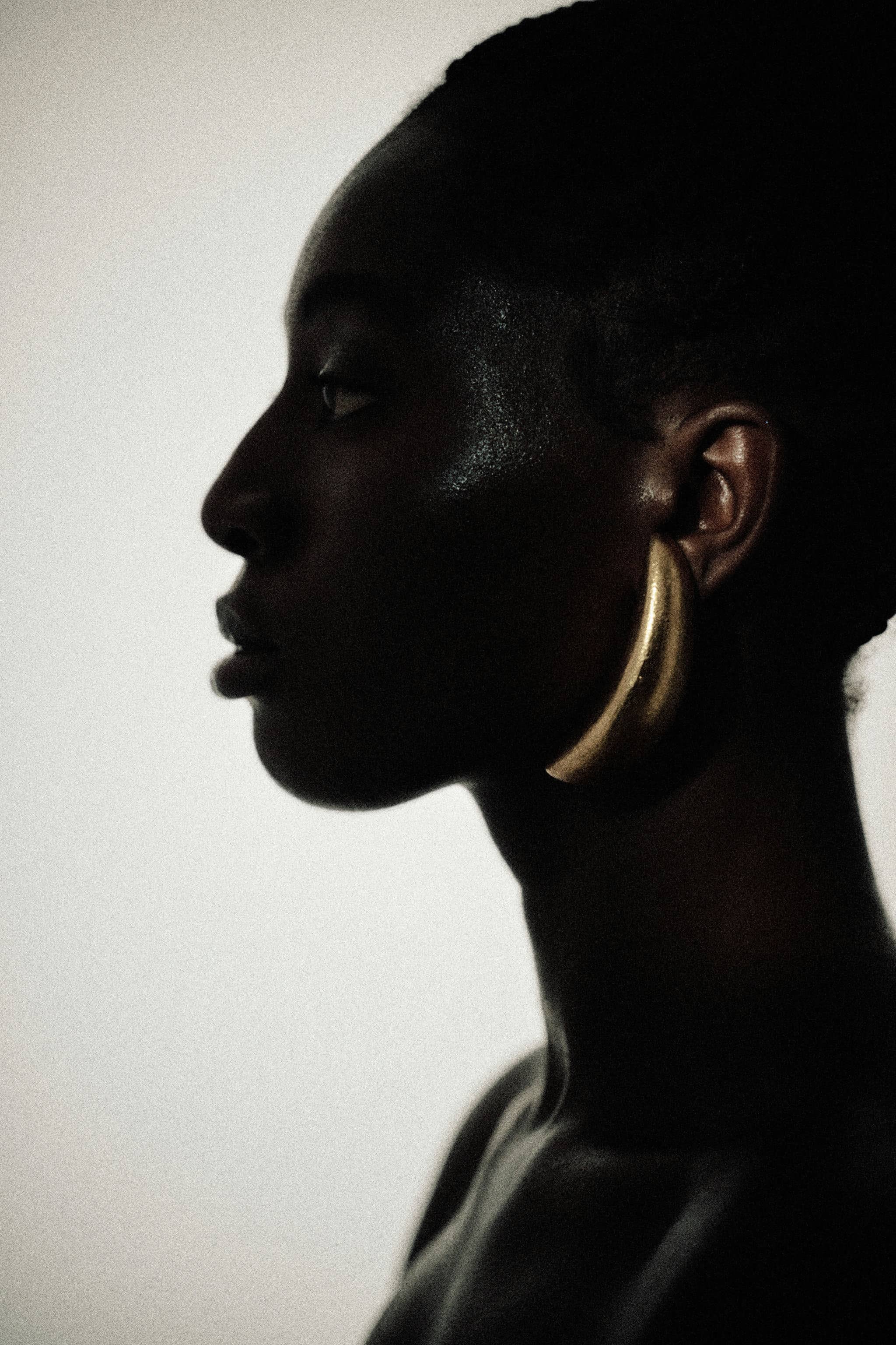 Helion earclips gold