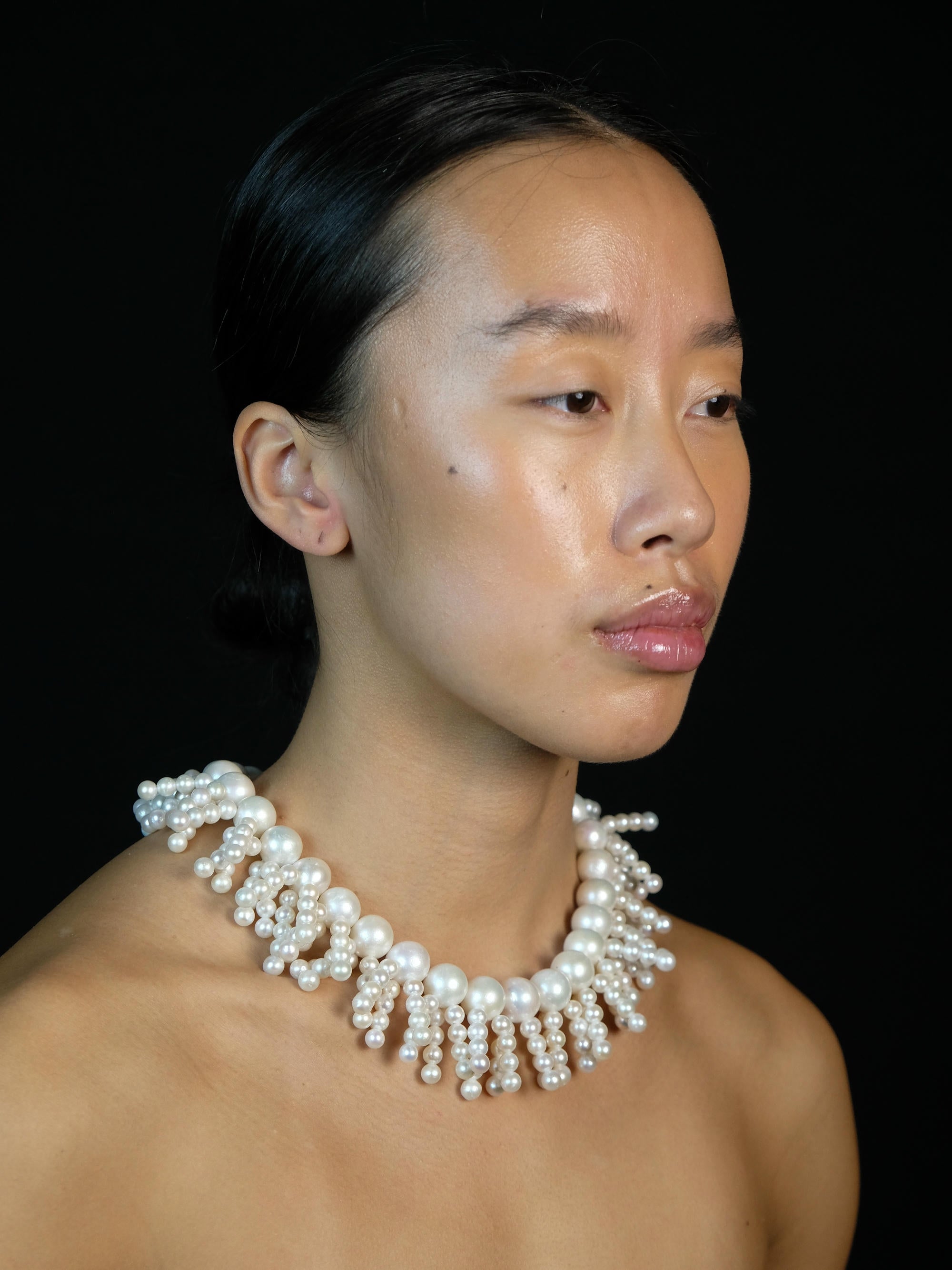 Necklace: freshwater pearls