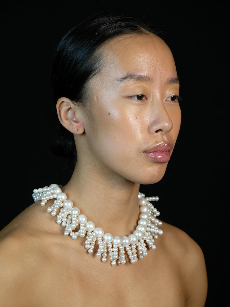 Necklace: freshwater pearls