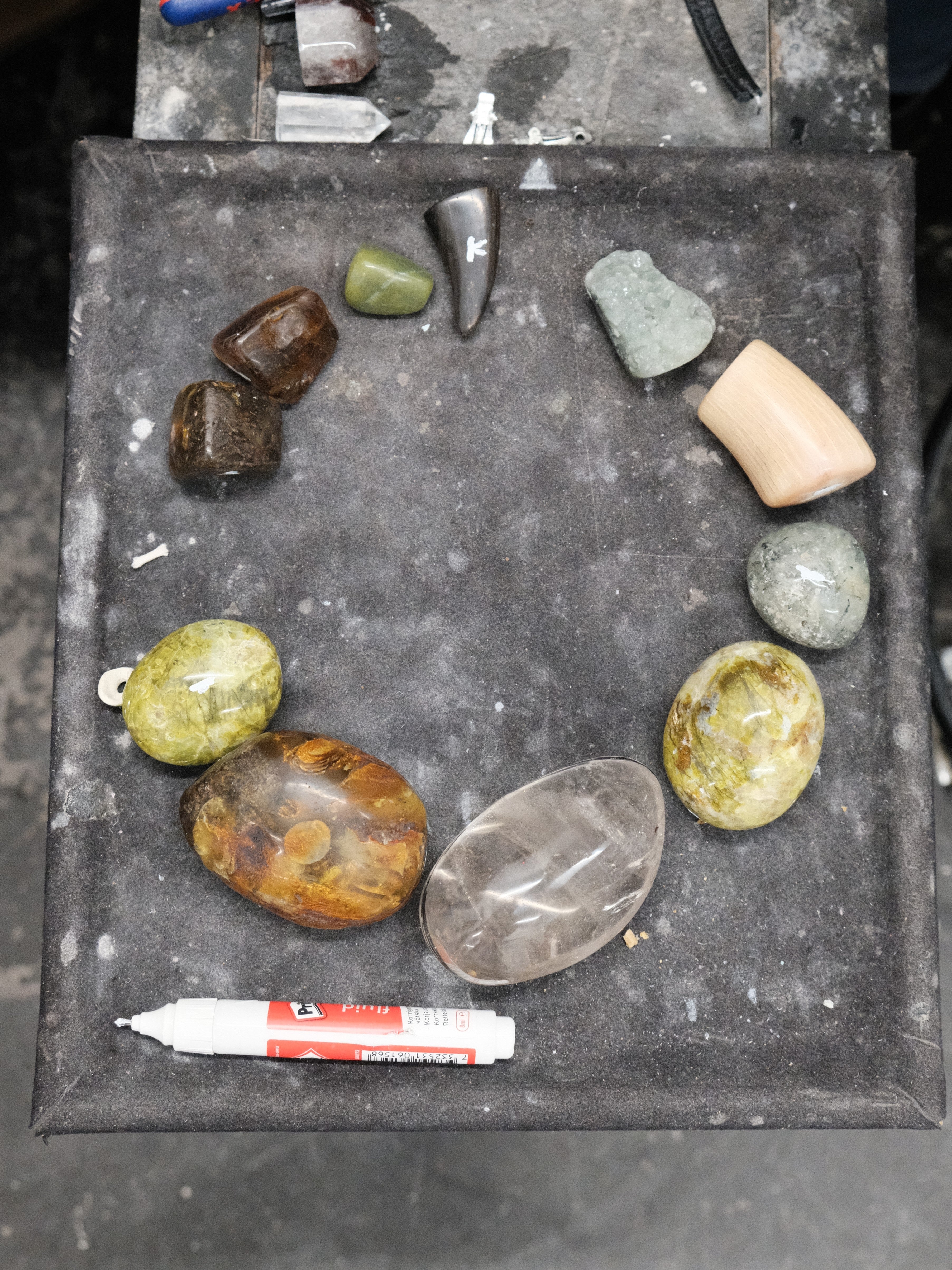 Necklace: mixed materials