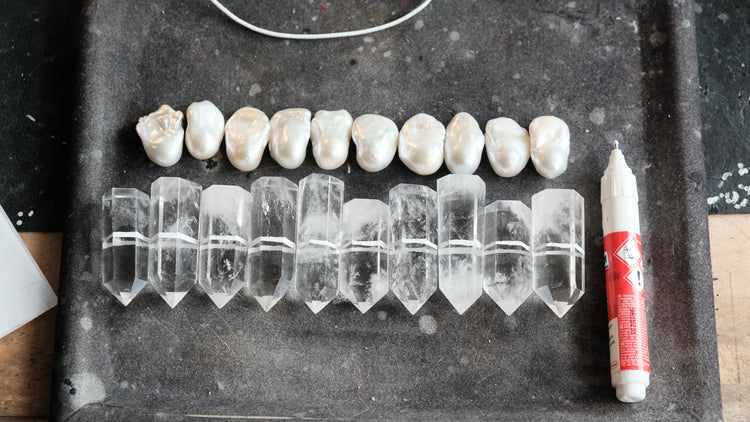 Baroque pearl jewelry