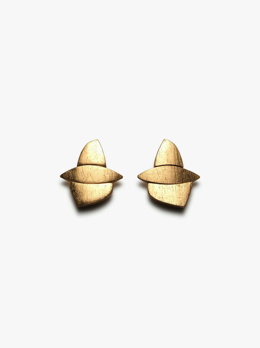 Olia earring: goldfoil