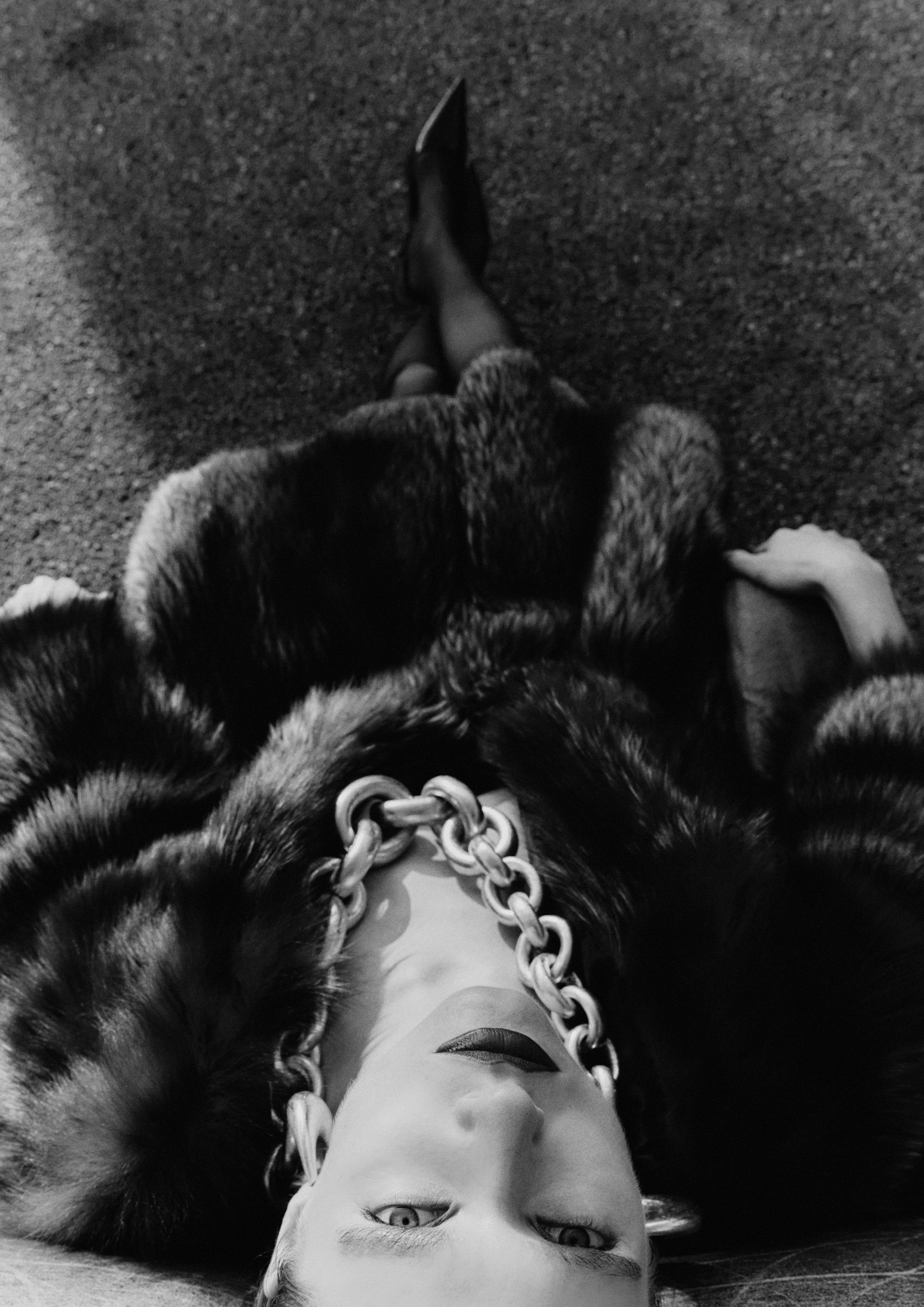 Shanghai necklace: silverfoil