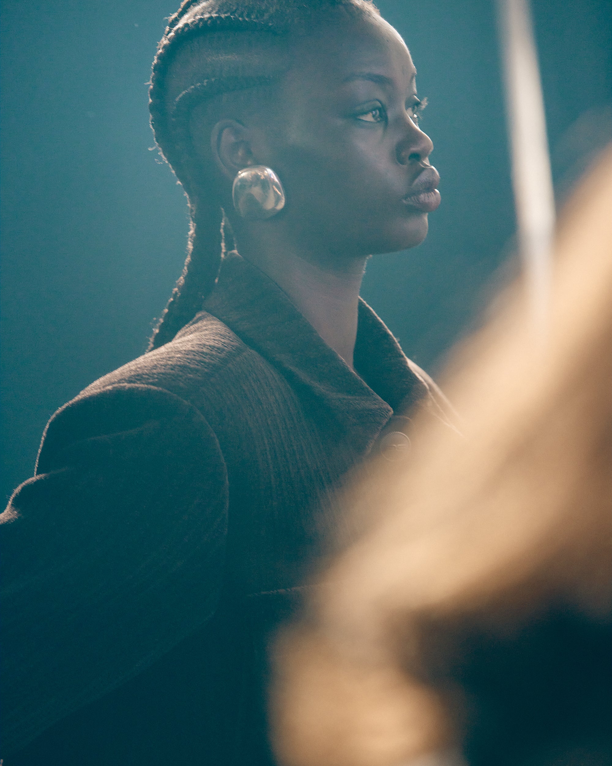 Anniversary earclips: sterling silver